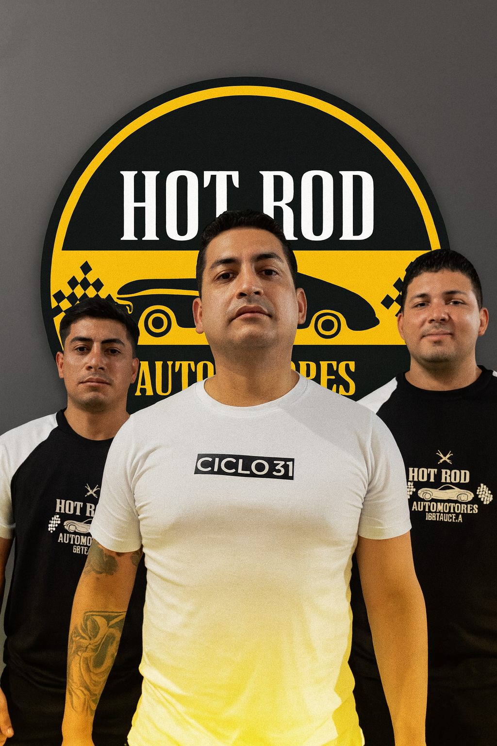 Equipo de Hot Rod Automotores Brizuela
